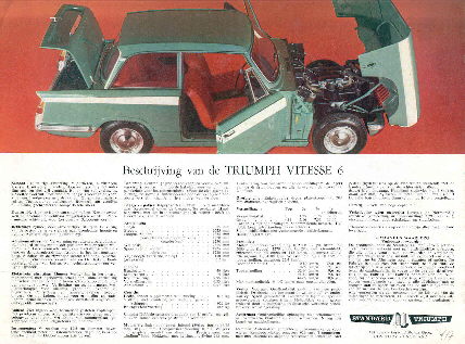 Triumph Vitesse 6 NL (R&uuml;ckseite)